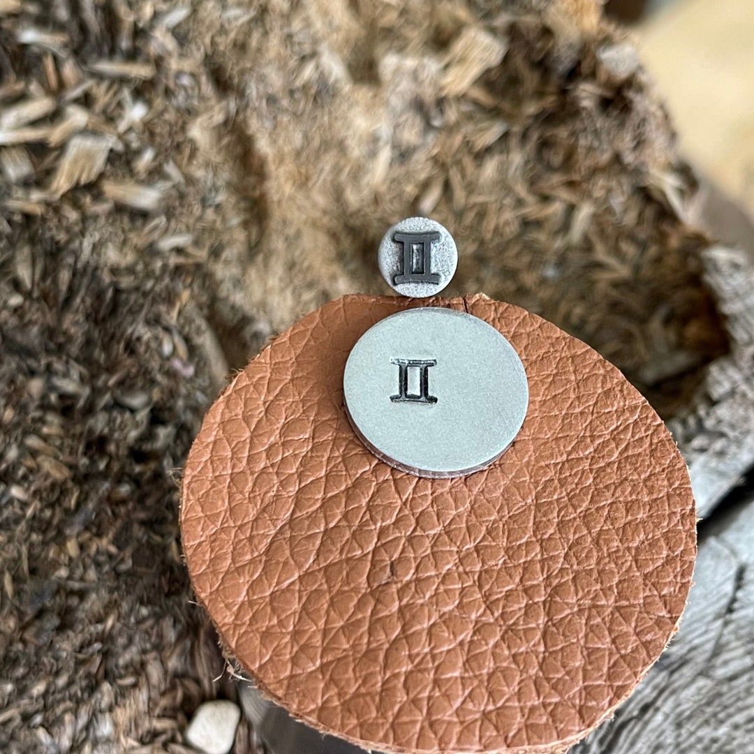 GEMINI Zodiac METAL STAMP Zodiac Sign Metal Die Metal Stamps Jewelry