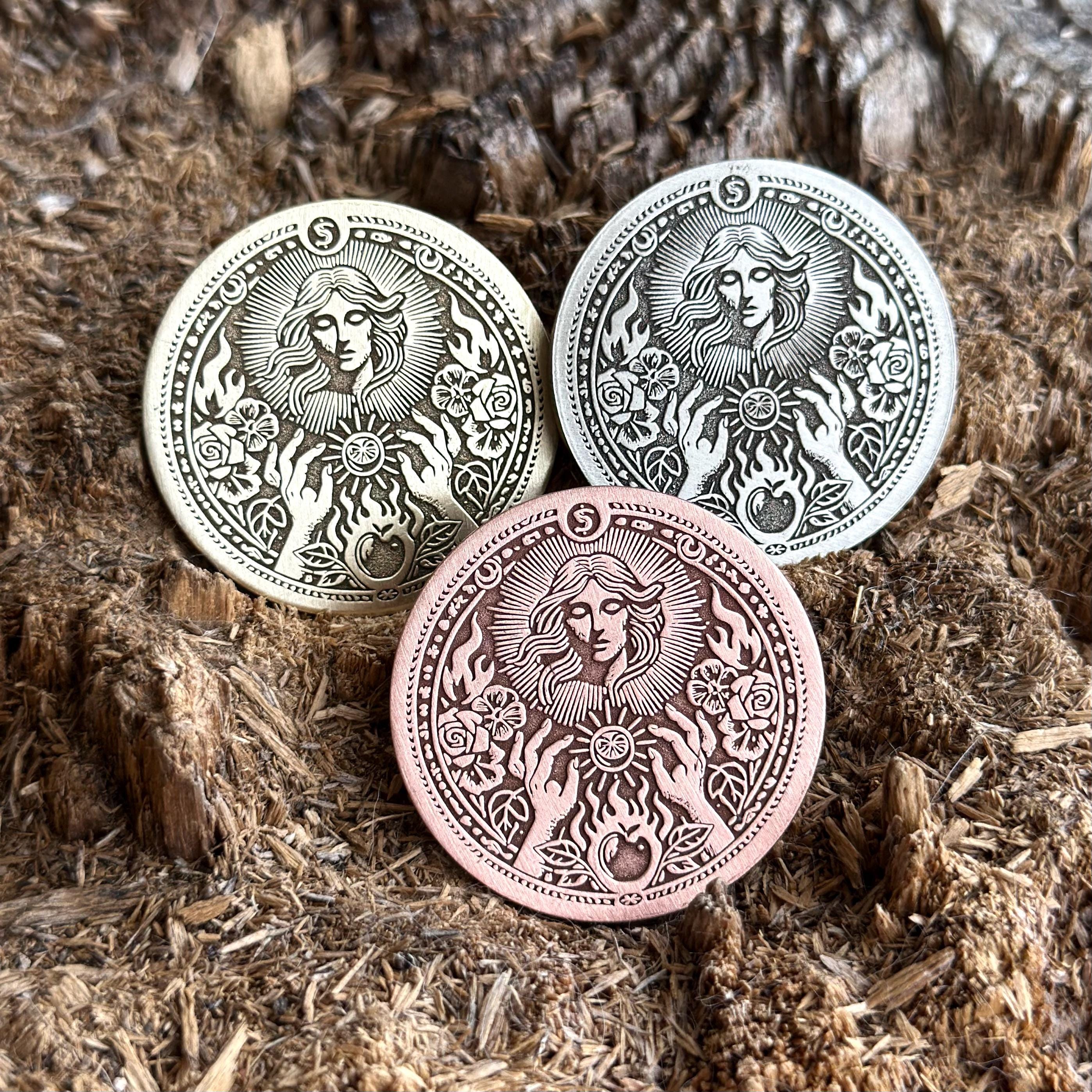 もやしもん　メタルピンズ LUST the Seven Deadly Sins Coin | Medallion of Seven Capital Vices