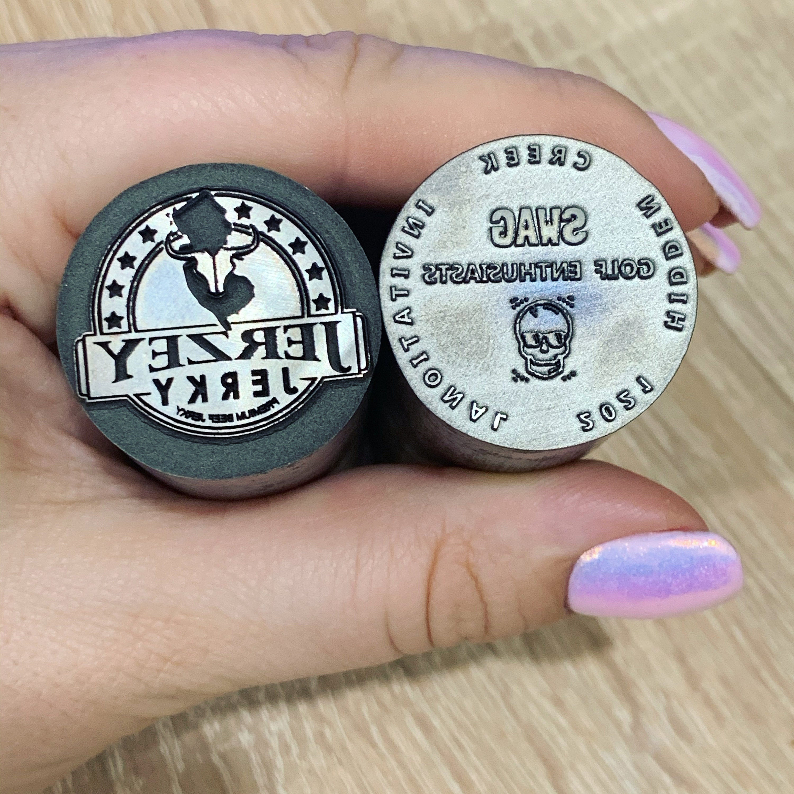 CUSTOM METAL STAMP Custom Metal Die Metal Stamps Etsy