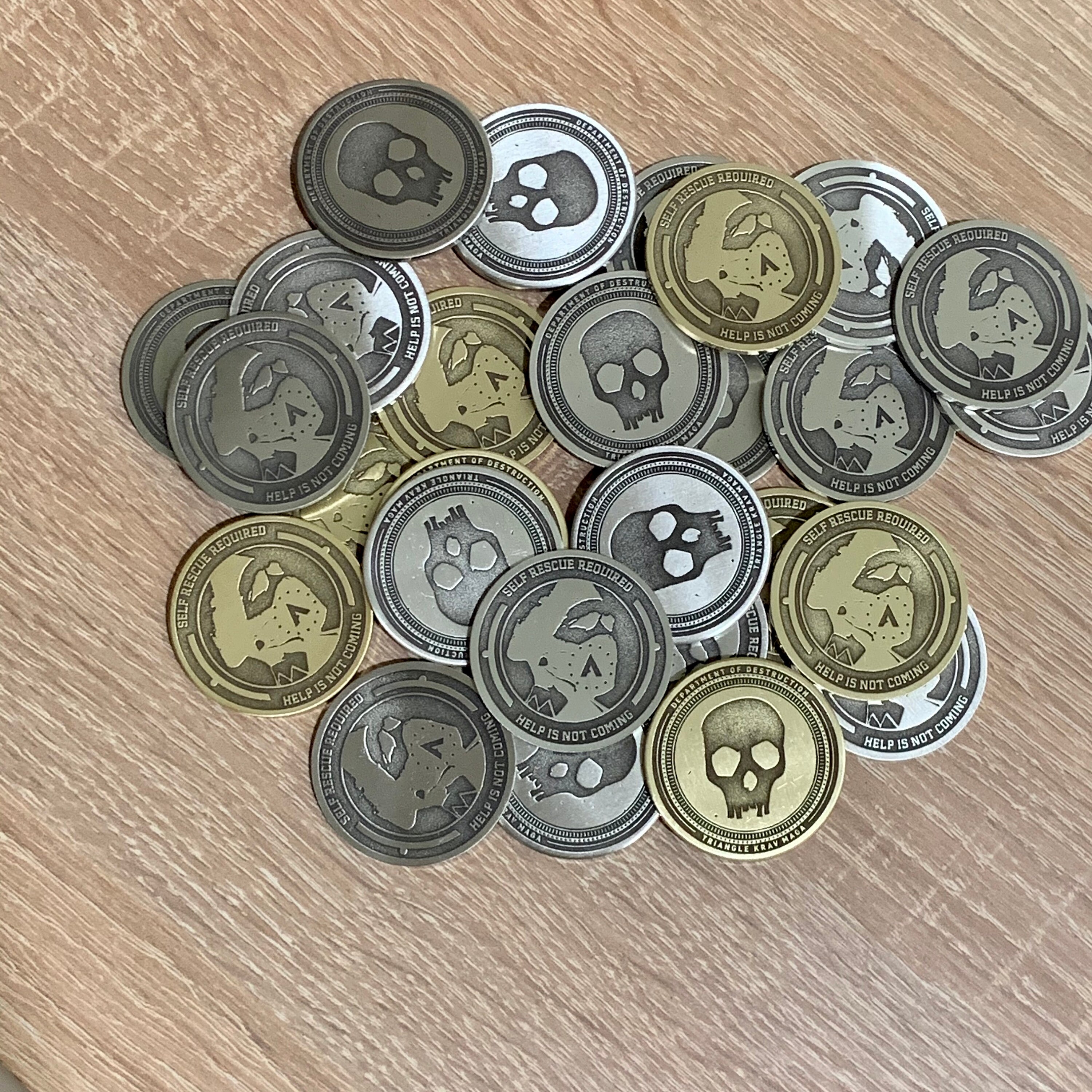 CUSTOM Coin Pendant Keychain or Pin 33 mm 125 inch Etsy