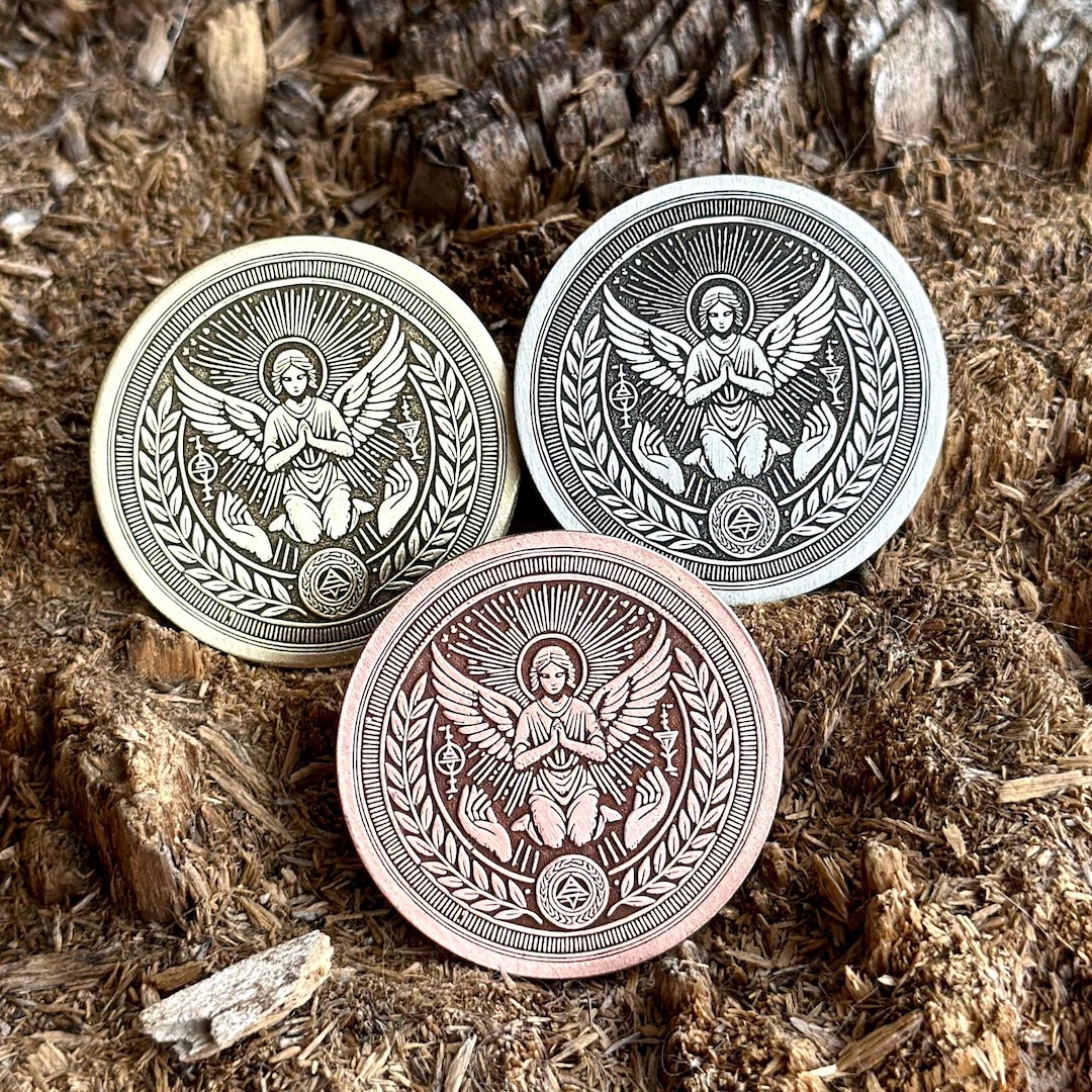 Moneda de las Siete Virtudes de la Humildad / Medallón de las Siete  Virtudes Capitales / Siete Virtudes Vivas // Ficha de Recuerdo de la  Humildad / Talismán de las Siete Virtudes - Etsy España