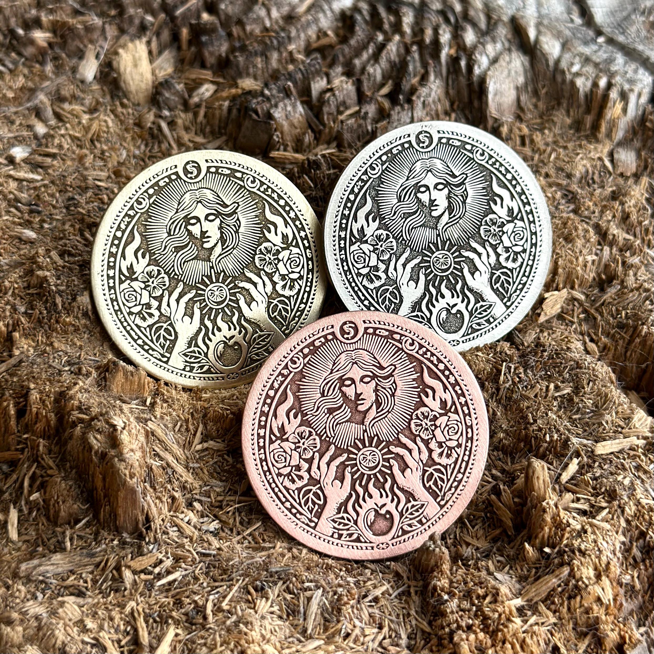 LUST the Seven Deadly Sins Coin | Medallion of Seven Capital Vices
