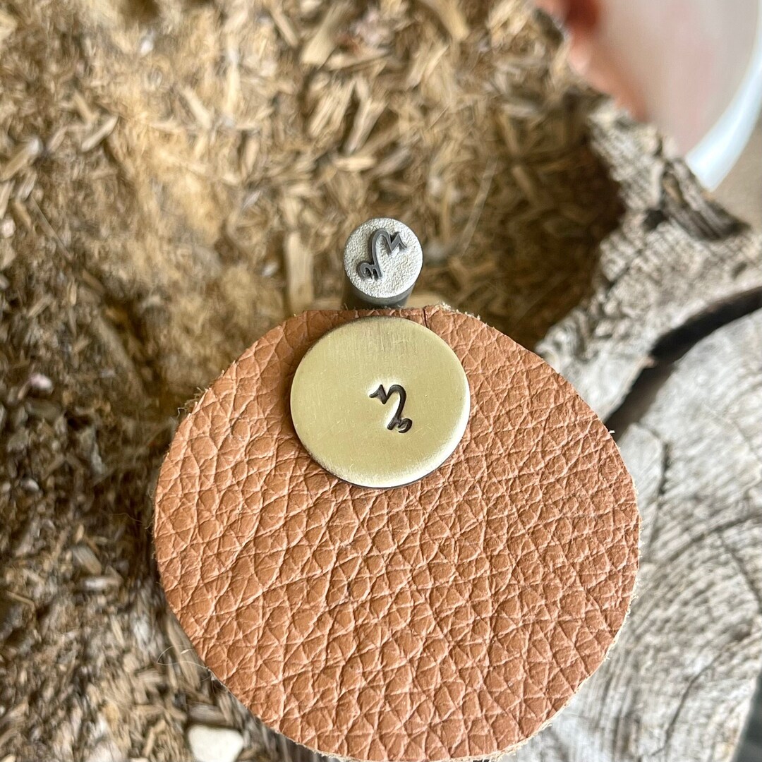 THEBAN ALPHABET M Theban Script Metal Stamp Witches' Alphabet Punch ...