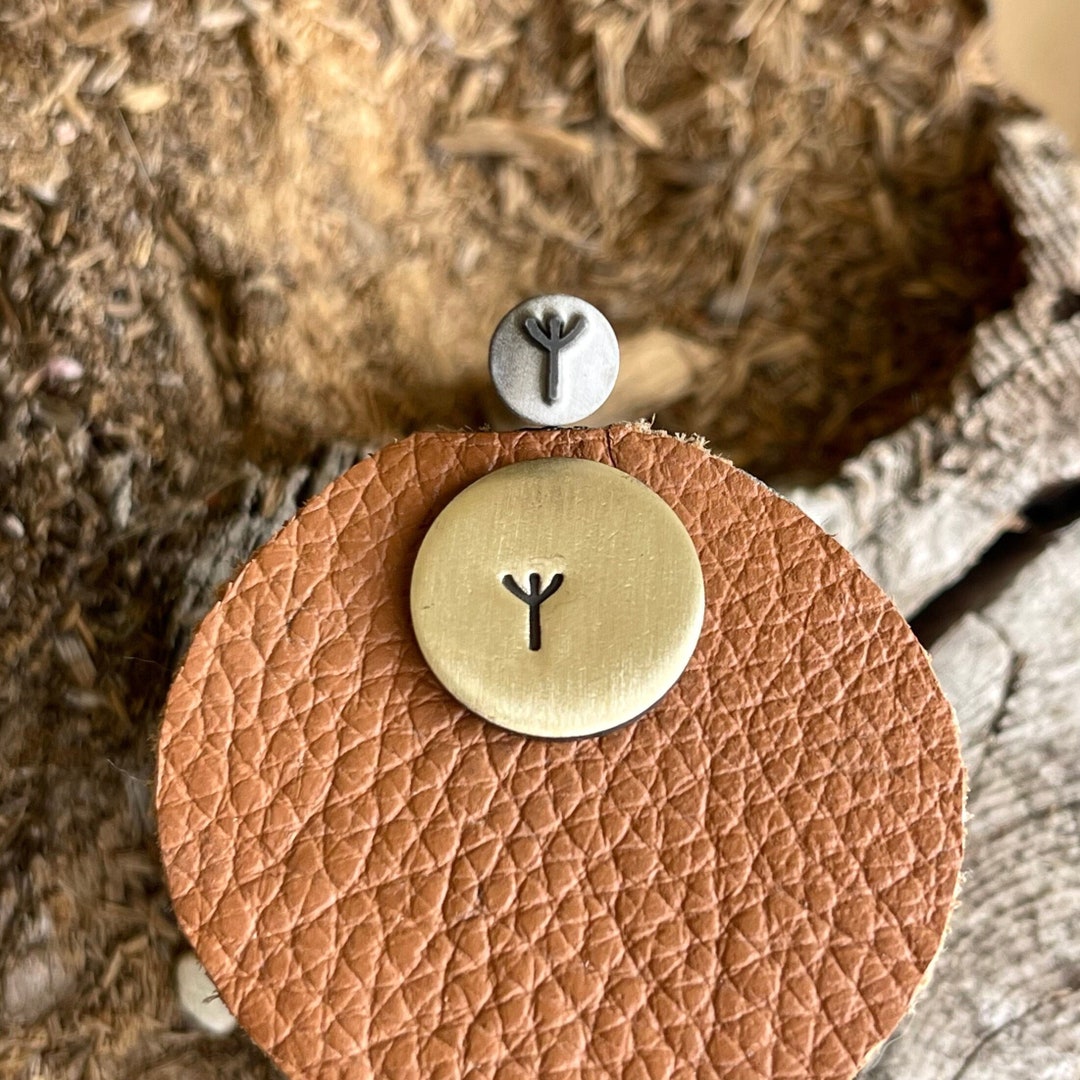 YOUNGER FUTHARK MADR || Scandinavian Runes Metal Stamp || Madr: Man ...
