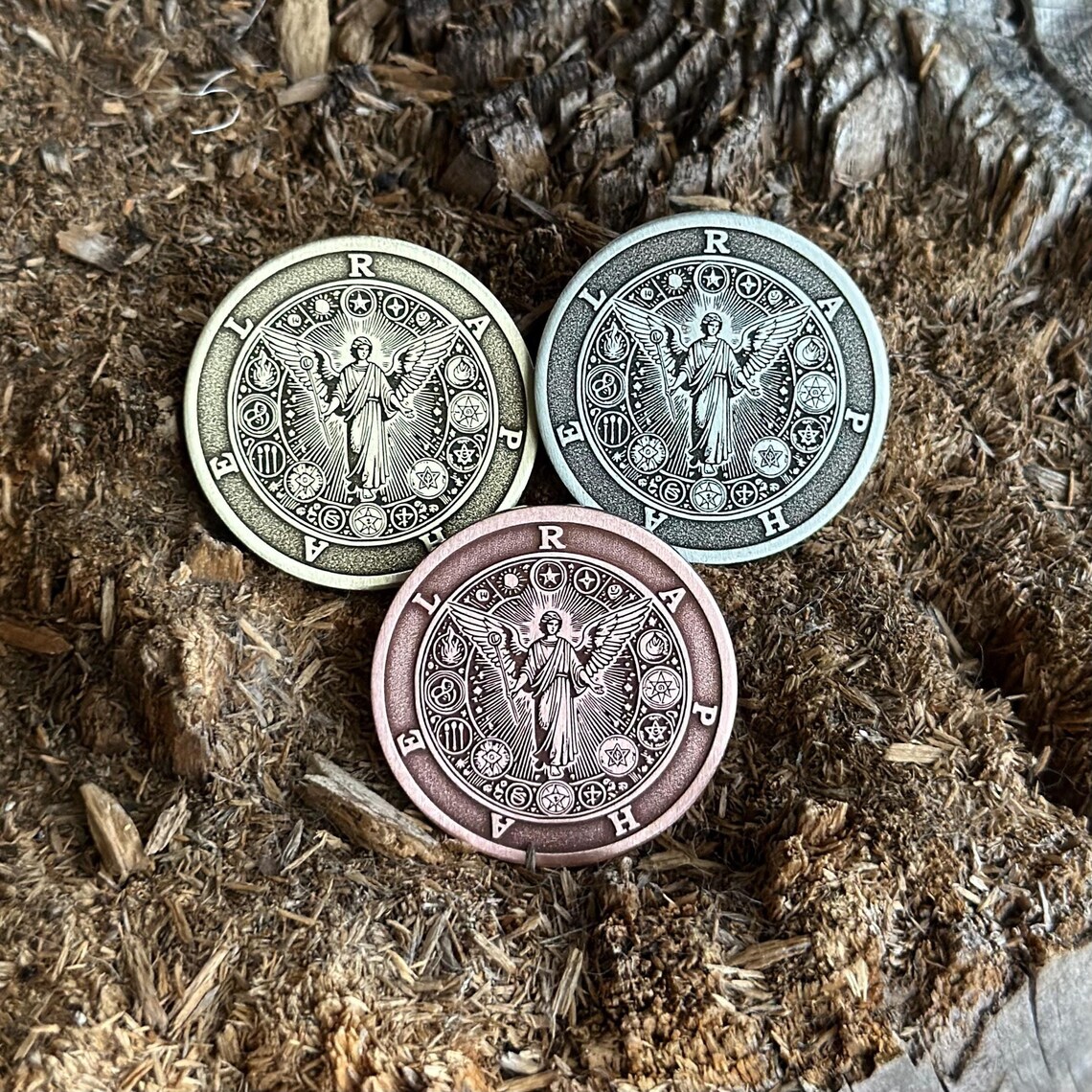 ARCHANGEL RAPHAEL Coin || Coin of Archangel Raphael || Magical Amulet ...