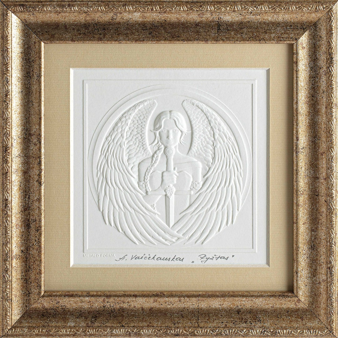 Embossed Graphic Picture for Her, Framed Picture, Embossed Picture, A ...