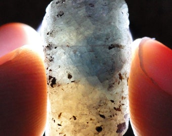 Blue-Yellowish Corundum crystal var. SAPPHIRE - Gairo, Morogoro, Tanzania - FREE SHIPPING - Air Mail - worldwide on everything !