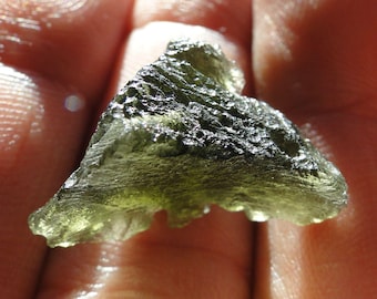 MOLDAVITA Tectita de 15 quilates - ¡Auténtica de un vendedor de confianza! - Chlum, República Checa