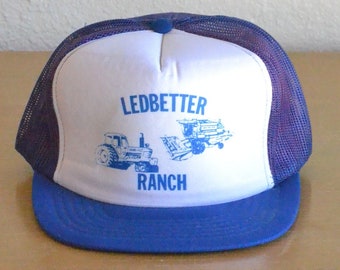 Vintage Ledbetter Ranch Trucker Hat