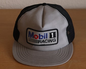 Vintage Mobil 1 Racing Trucker Hat (Made In U.S.A.)