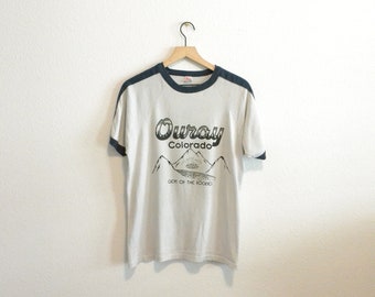 Autumn Dawn Palette Ecoprinted Ladies V-Neck T