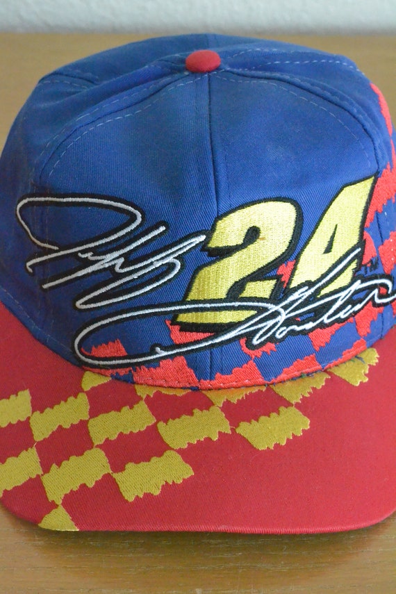 Vintage Jeff Gordon #24 Nascar Cap - image 2