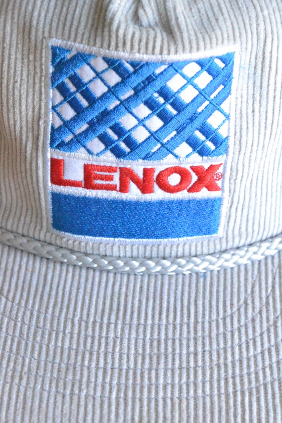Vintage Lenox Corduroy Trucker Cap - image 2