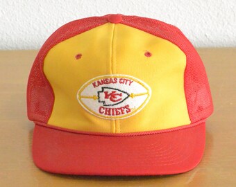 Vintage Chiefs Hat - Etsy