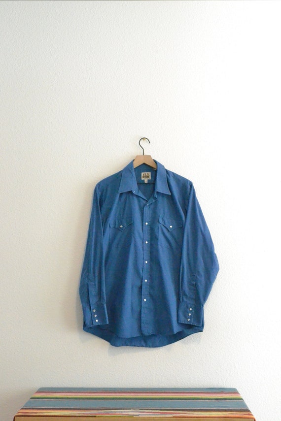 Ely cattleman deals denim shirt