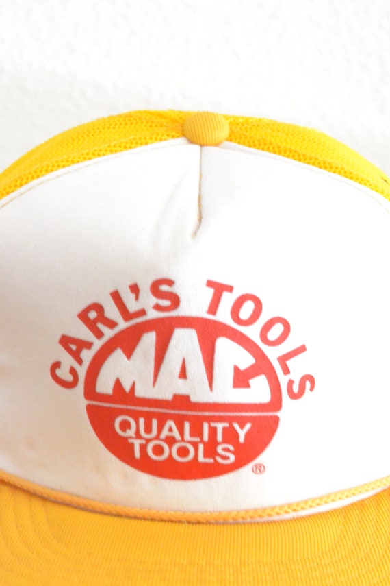 Vintage Carol's Tools Mac Quality Tools Trucker H… - image 2