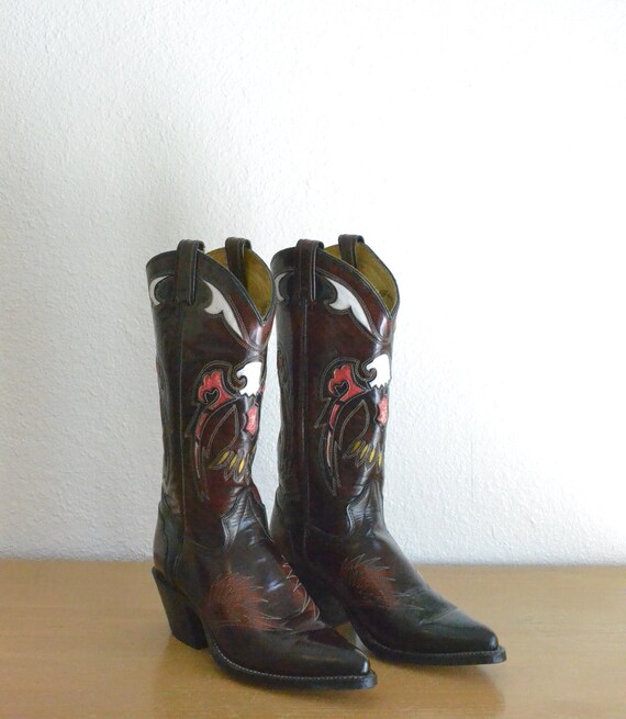 Vintage Texas Brand Eagle Cut Out 