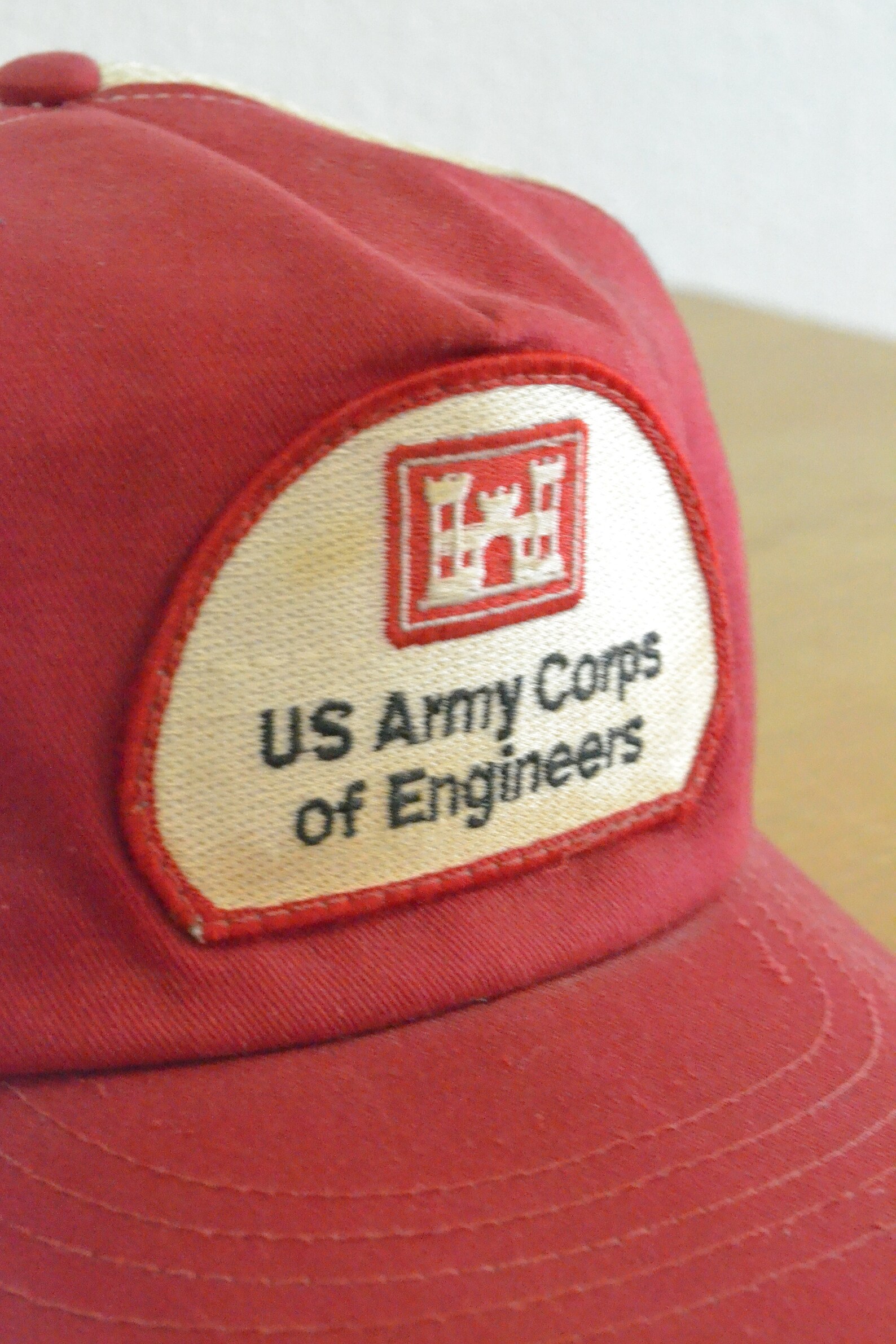 Vintage US Army Corps of Engineers Trucker Hat made in Etsy