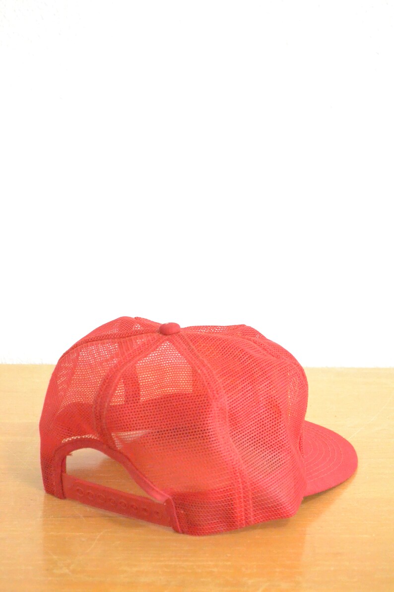 Vintage Kent Lemper Agri Service Full Mesh Trucker Hat Made In U.S.A.