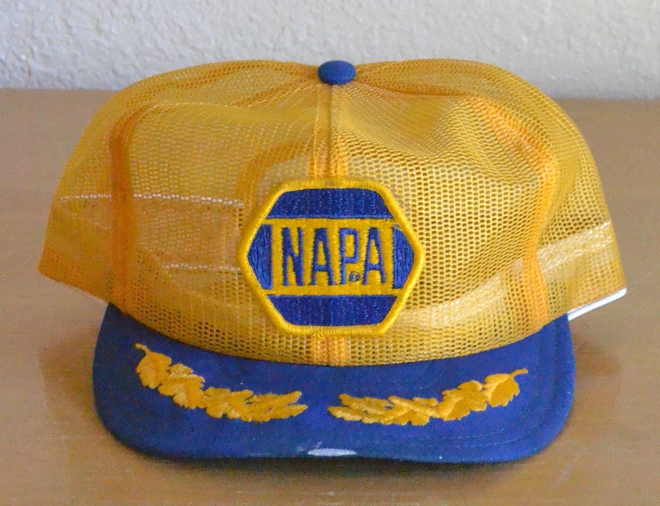 Vintage Napa Racing Patch Full Mesh Cap Louisville USA Snapback Trucker Hat  USA