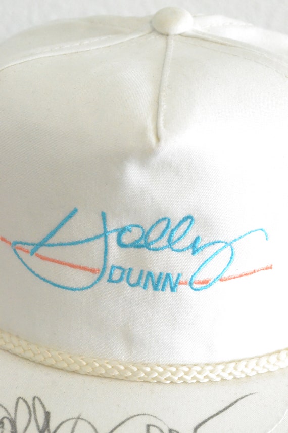 Vintage Dolly Dunn Signed Cap - image 2