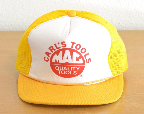 Vintage Carol's Tools Mac Quality Tools Trucker H… - image 1