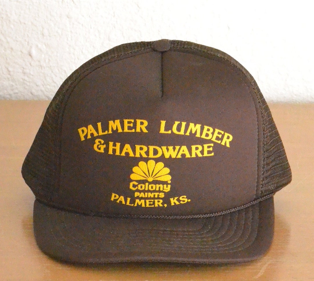 Vintage Palmer Lumber & Hardware Palmer, Ks Trucker Hat Etsy