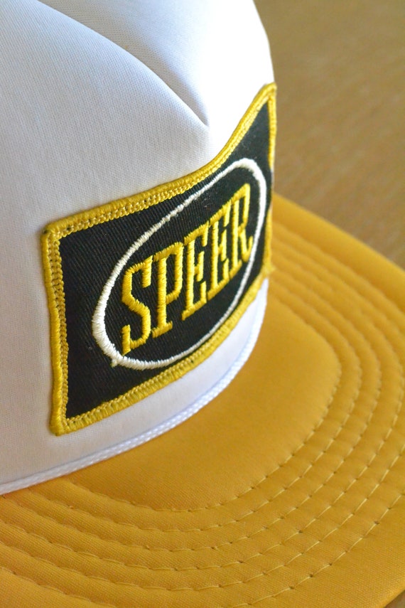 Vintage Speer Patched Trucker Hat - image 3