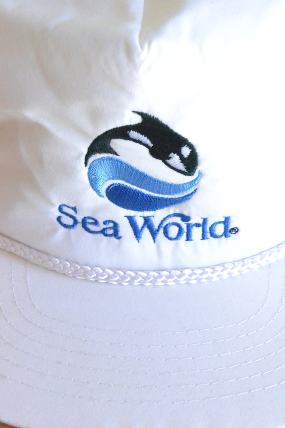 Vintage New/Old Stock Sea World Nylon Rope Cap - image 2