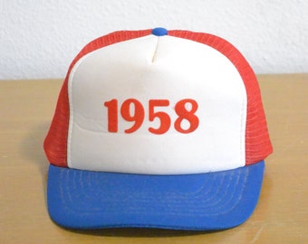Vintage 1958 Trucker Hat