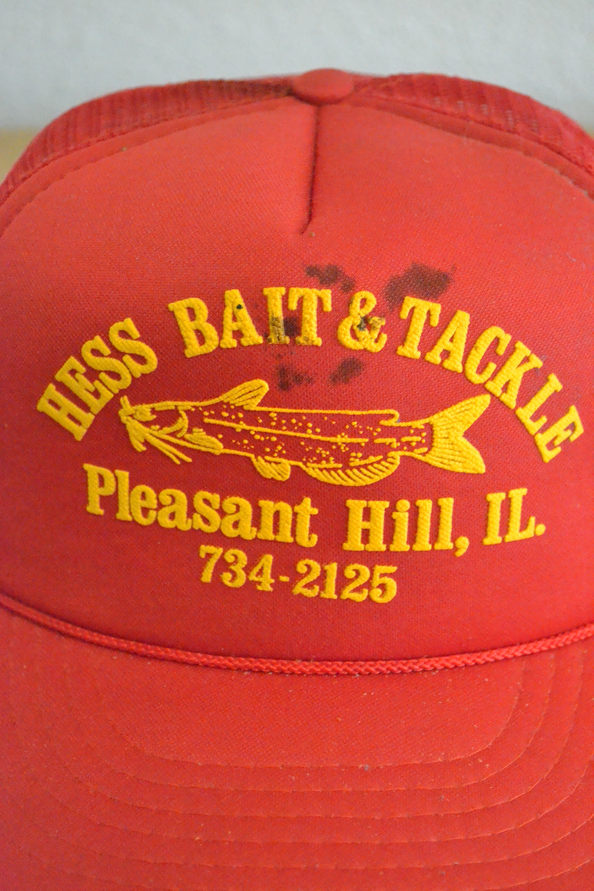 Hess Bait \u0026 Tackle Pleasant Hill, Il Trucker Hat