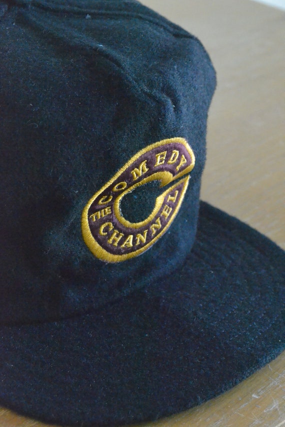 Vintage The Comedy Channel Suede Cap (Made In U.S… - image 3