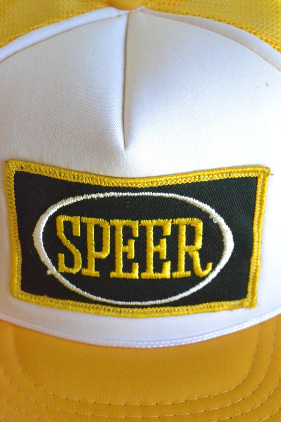 Vintage Speer Patched Trucker Hat - image 2