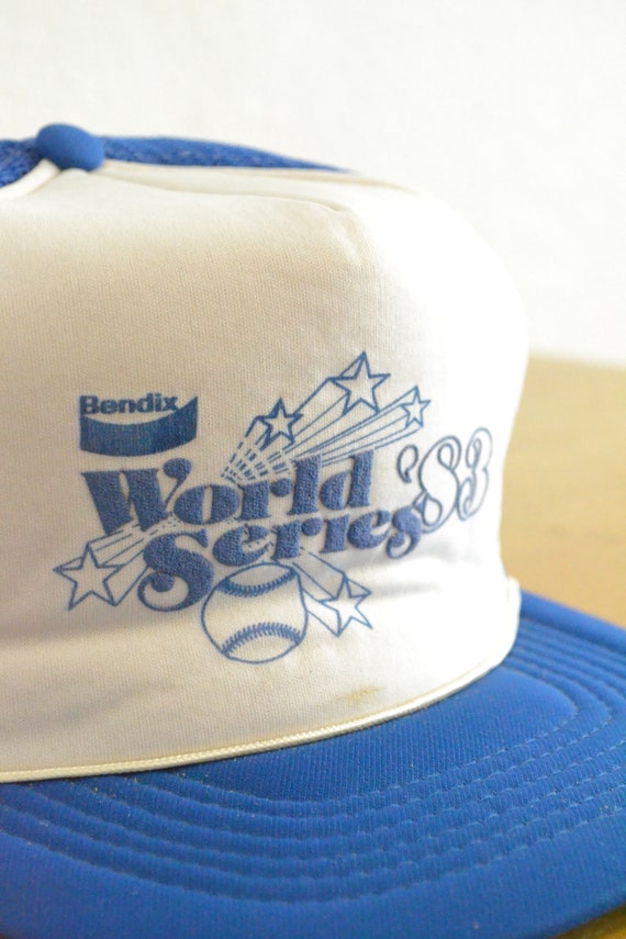 Vintage Bendix 83 World Series Trucker Hat - image 3