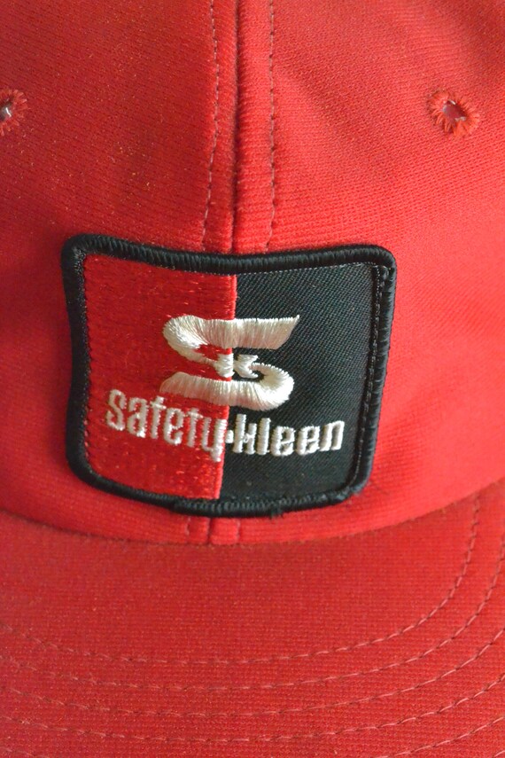 Vintage SafetyKleen Patched Trucker Hat (Made In U.S… Gem