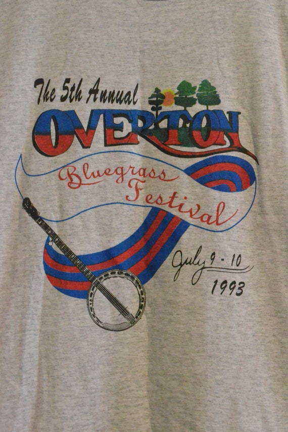 Vintage The 5th Annual Overton, Bluegrass Festiva… - image 3