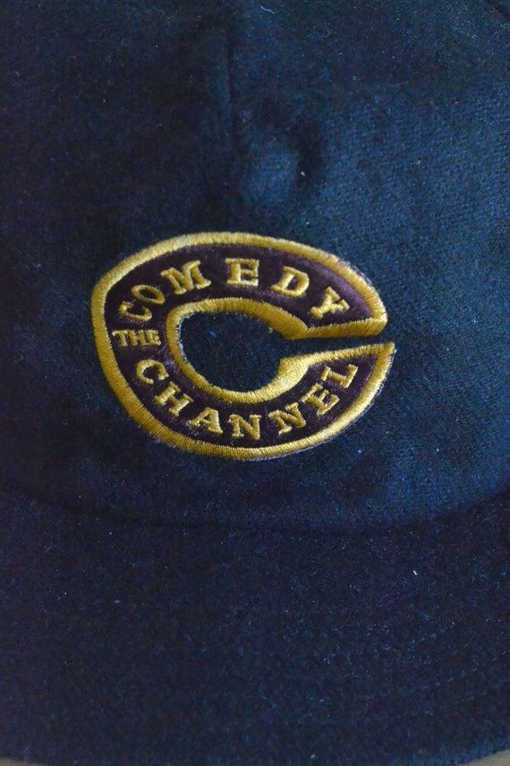 Vintage The Comedy Channel Suede Cap (Made In U.S… - image 2