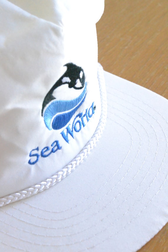 Vintage New/Old Stock Sea World Nylon Rope Cap - image 3