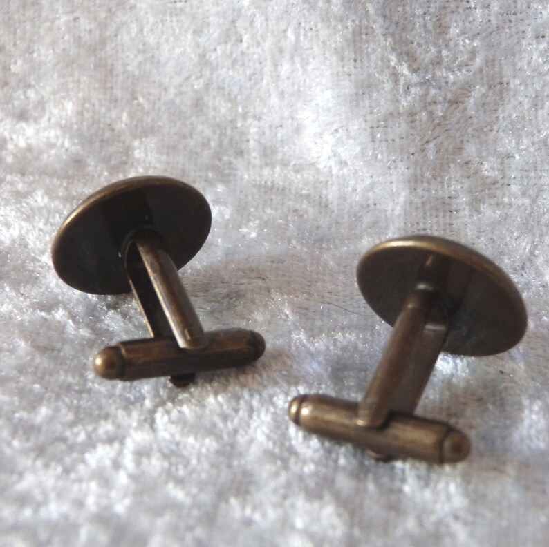 Gothic Raven Cuff links