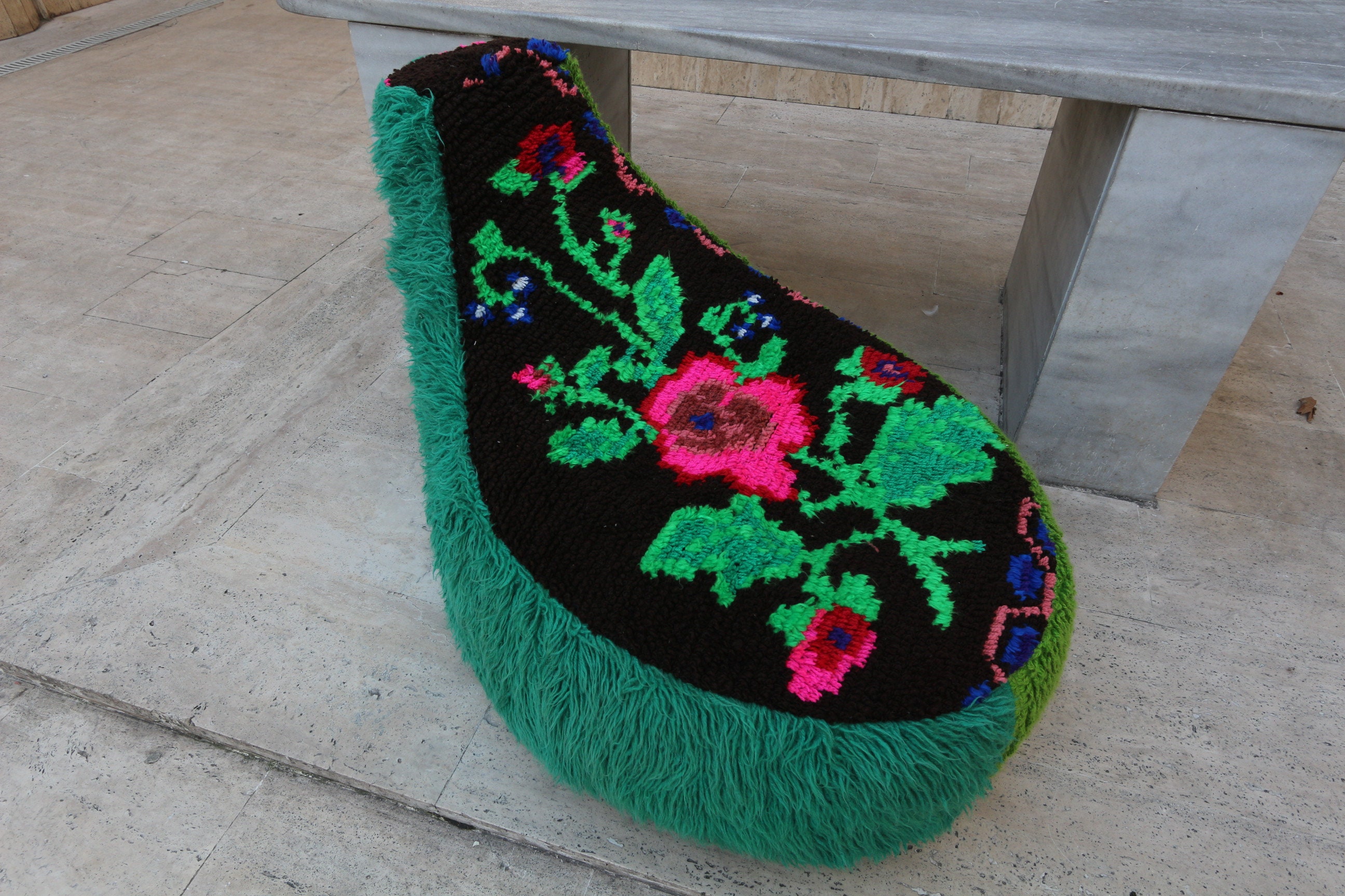 Silla de puf otomana silla de bolsa de frijol puf suave puf | Etsy