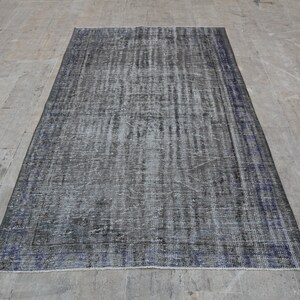 6x9 grauer rustikaler vintage türkischer handgemachter | Etsy