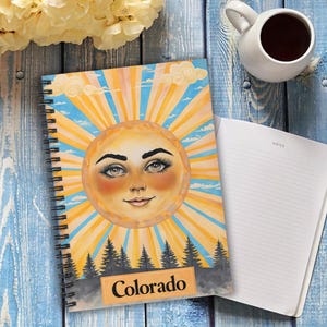 Colorado Notebook, Printed Spiral Notebook