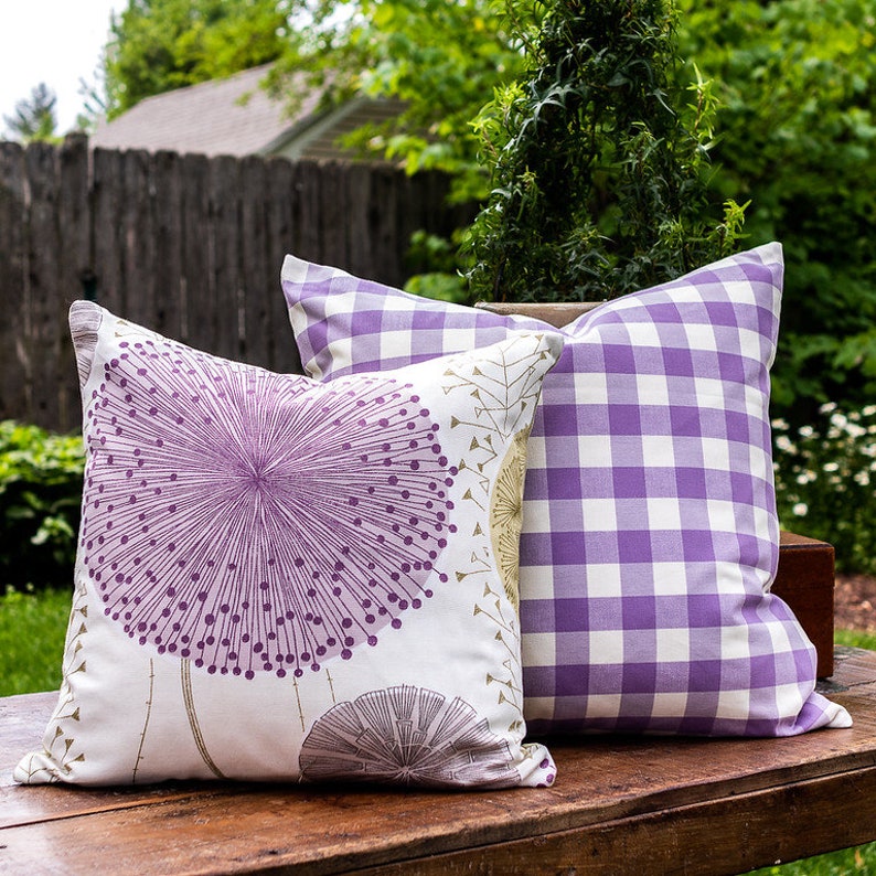 English Gardenia Fabric by Harlequin~Modern Floral Pillow Cover~Fabric Printed in the UK~Designer Cushion Cover~Ready to Ship