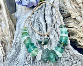 Genuine Sea Glass Necklace