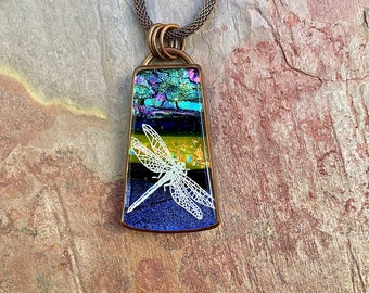 Dragonfly & Copper, Pendant