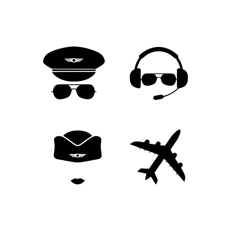 Aircraft svg Sunglasses aviator svg Aviator svg SVG decal Etsy