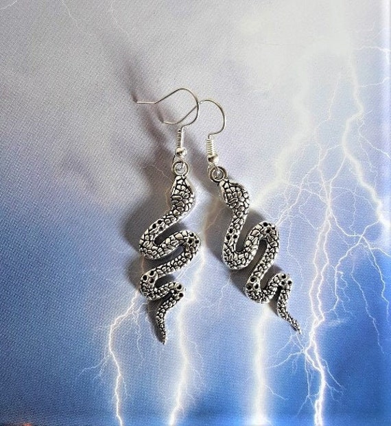 Etsy clearance snake earrings