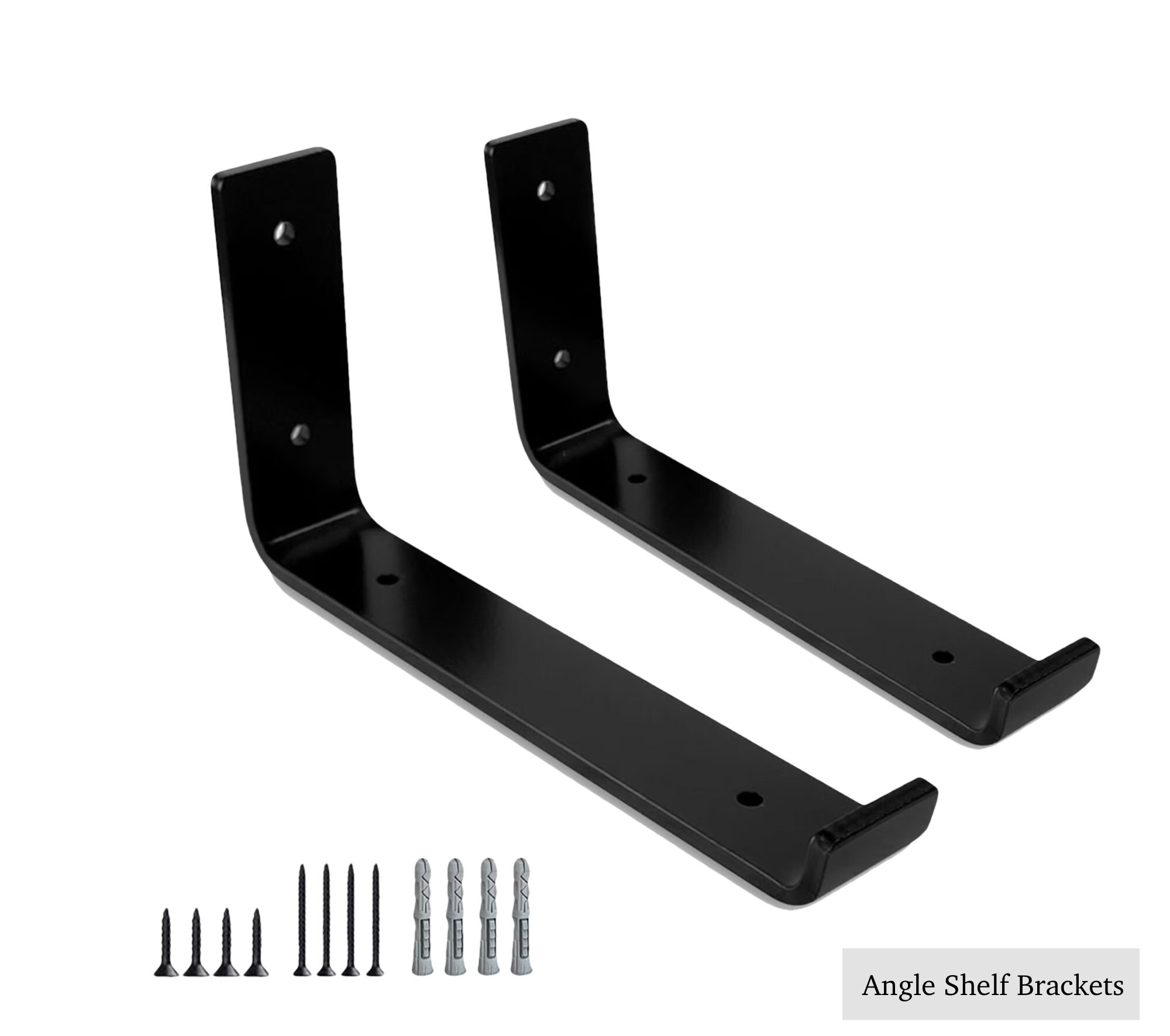 Rustic Solid Wood Shelf With Brackets Etsy UK