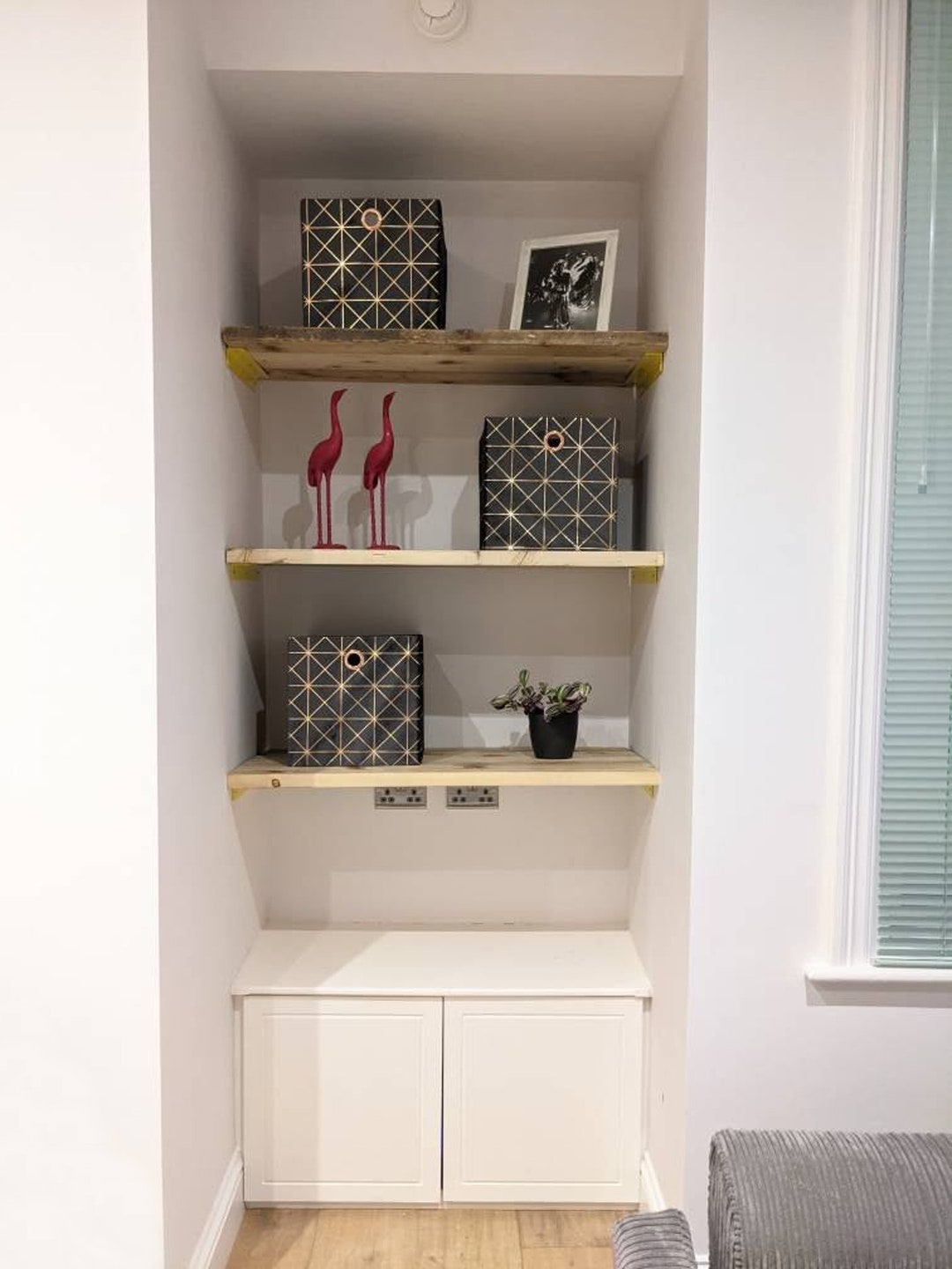 Alcove Shelves Made to Measure Match Colour Etsy UK