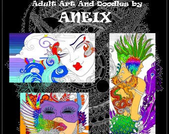 Adult Coloring Page PdfAdult Coloring Book: Filled with Mythological Creatures, Mandalas, Angels, Fantasy, Spiritual Greek Myth and Folklore